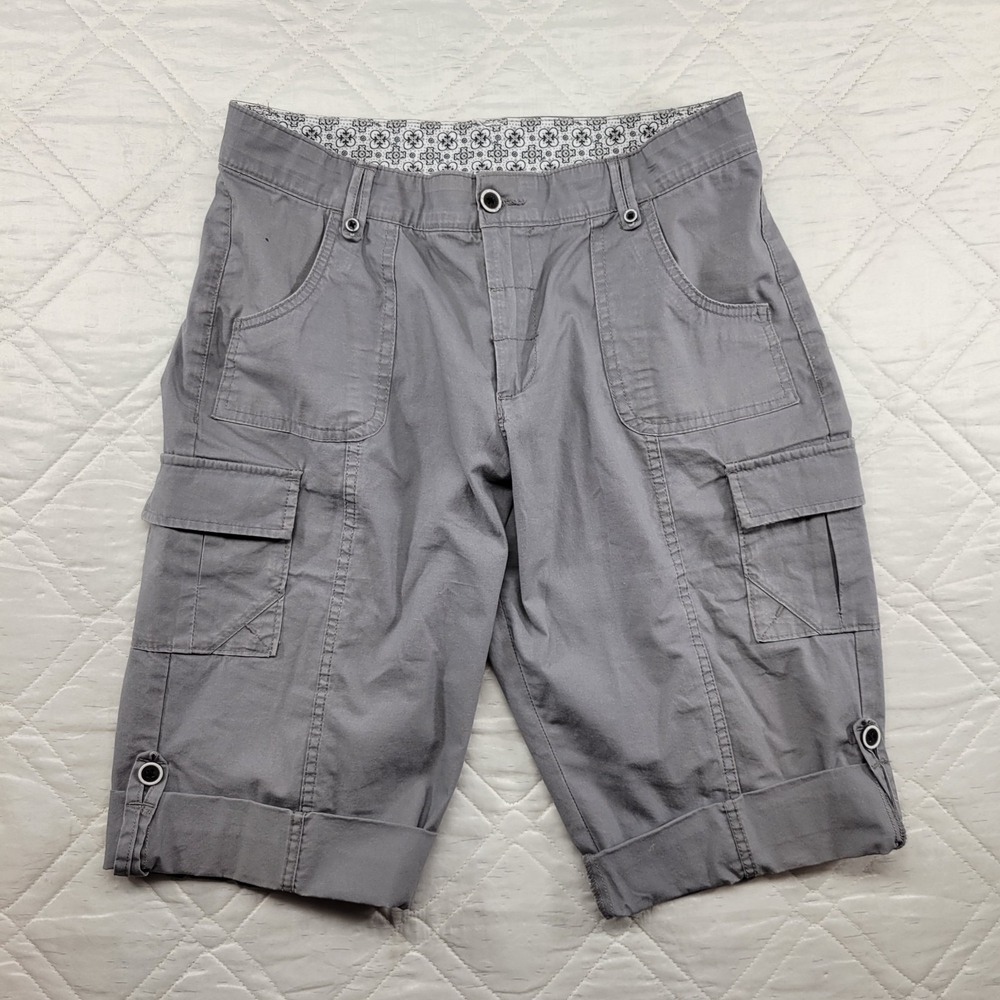 Unbranded gray cargo shorts size 10P